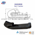 DIN Std Rail Anchor Railway Fastener System for Railway Track